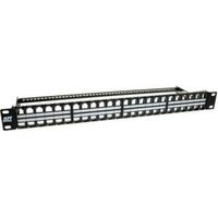 ACT Patchpaneel 48-poorts keystone unloaded 19 inch 1U high density