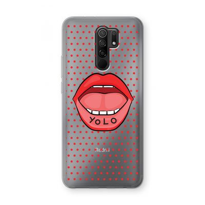 Yolo Denise: Xiaomi Redmi 9 Transparant Hoesje