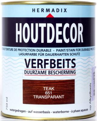 Houtdecor 651 teak 750 ml - Hermadix