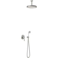 Regendouche set Tres Clasic | Inbouw | Mengkraan | 2-weg | Vintage | RVS look