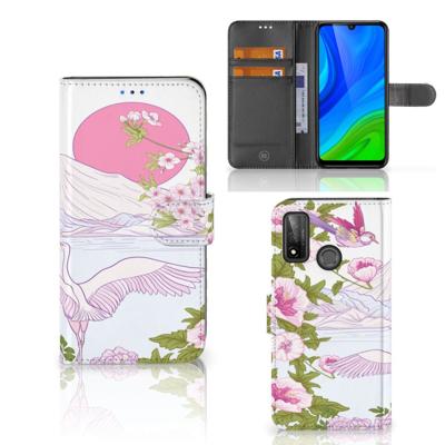 Huawei P Smart 2020 | Telefoonhoesje | Met pasjeshouder | Bird Standing