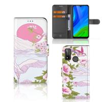 Huawei P Smart 2020 | Telefoonhoesje | Met pasjeshouder | Bird Standing