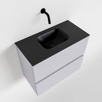 Toiletmeubel Mondiaz Ada | 60 cm | Meubelkleur Cale | Lex wastafel Urban Midden | Zonder kraangat