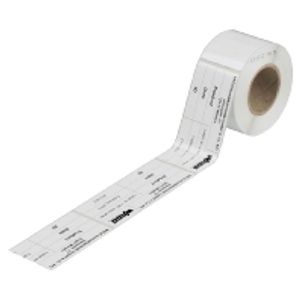 210-803  - Labelling material 44x99mm white 210-803