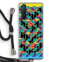 Skew Bee 1: Sony Xperia 5 II Transparant Hoesje met koord
