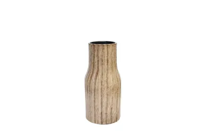 Vaas vigo d19h40cm bruin