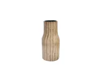 Vaas vigo d19h40cm bruin