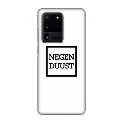 Negenduust vierkant: Volledig geprint Samsung Galaxy S20 Ultra Hoesje
