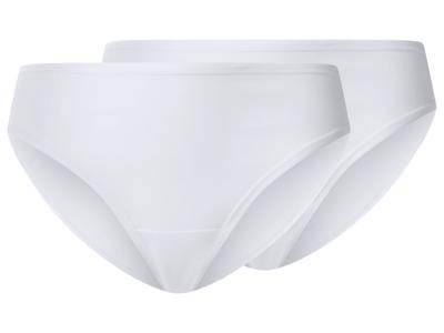 esmara Set van 2 dames onderbroeken (Wit, XL (48/50))