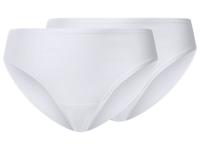 esmara Set van 2 dames onderbroeken (Wit, XL (48/50))
