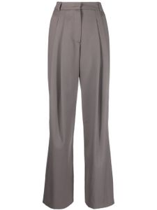 Low Classic pantalon plissé à taille haute - Gris