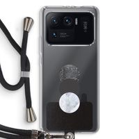 Marmeren cirkels: Xiaomi Mi 11 Ultra Transparant Hoesje met koord
