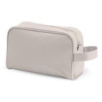 Toilettas naturel met handvat 21,5 cm voor kinderen