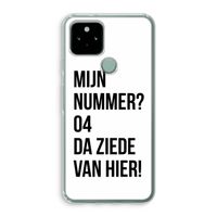 Da ziede van hier: Google Pixel 5 Transparant Hoesje