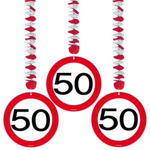 6 x Rotorspiralen 50 jaar verkeersborden