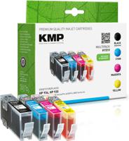 KMP Inktcartridge vervangt HP 934, 935, 6ZC72AE, C2P19AE, C2P20AE, C2P21AE, C2P22AE Compatibel Combipack Zwart, Cyaan, Magenta, Geel H151V 1743,8050