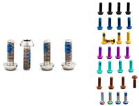 OAK Components Titanium Screws M3x9 for SRAM Lever Bearings & Hope Cover (4 pieces)