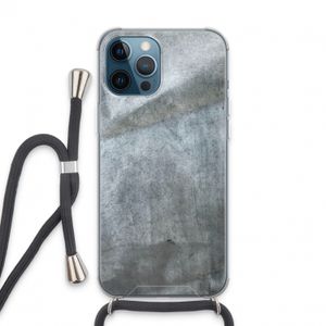 Grey Stone: iPhone 13 Pro Max Transparant Hoesje met koord