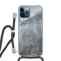 Grey Stone: iPhone 13 Pro Max Transparant Hoesje met koord