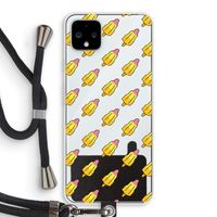 Waterijsjes: Pixel 4 XL Transparant Hoesje met koord