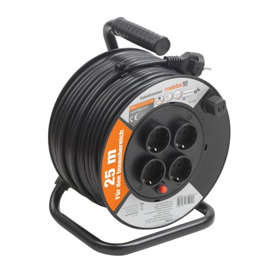 Meister Kabelhaspel Mini 25M H05Vv_ W - WU7435840