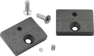 HAZET Reserveonderdelenset: 1 paar reparatiebekken · 30 mm breed · 2 schroeven · 2 spanhulzen 1932-2/6