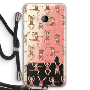 Gymboys: HTC U Play Transparant Hoesje met koord