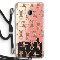 Gymboys: HTC U Play Transparant Hoesje met koord