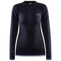 Craft Adv Warm Intensity LS Dames Thermoshirt Black S - thumbnail