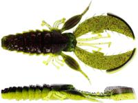 Westin CreCraw Creaturebait 8,5cm 5St. Black/Chartreuse - thumbnail