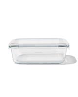 HEMA Glazen clipdoos 1L (transparant)