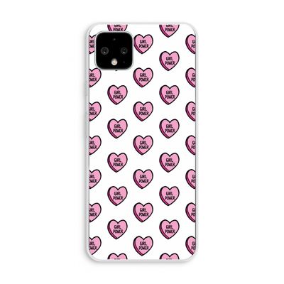 GIRL POWER: Pixel 4 XL Transparant Hoesje