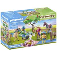 Playmobil Country Picknick-tocht met paarden 71239 - thumbnail