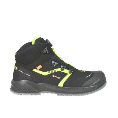 Sixton Peak Scatto BOA 43459-01 S3 | Zwart/Geel | Maat 46 - 00.091.163.46