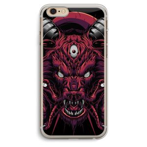 Hell Hound and Serpents: iPhone 6 Plus / 6S Plus Transparant Hoesje