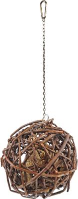 JR Farm parkiet & grote parkiet wilgen vruchtenbol 135 gram 10063 - Gebr de boon