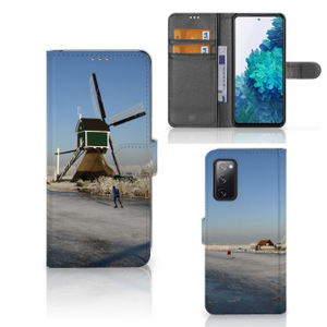 Samsung Galaxy S20 FE Flip Cover Schaatsers