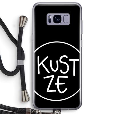 KUST ZE: Samsung Galaxy S8 Plus Transparant Hoesje met koord