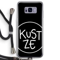 KUST ZE: Samsung Galaxy S8 Plus Transparant Hoesje met koord