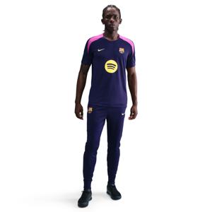 Nike FC Barcelona Strike Trainingsshirt 2025-2026 Donkerblauw Felpaars Goud