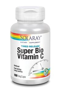 Solaray Vitamine C 500mg time release (100 vega caps)