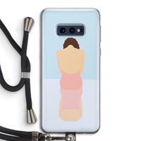 Mirror: Samsung Galaxy S10e Transparant Hoesje met koord