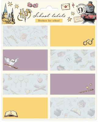 Harry Potter - School Label Stickers