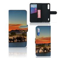 Xiaomi Mi A3 | Telefoonhoesje | Met pasjeshouder | Olifanten