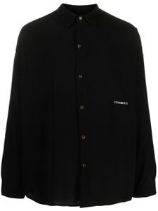 Société Anonyme chemise boutonnée à manches longues - Noir