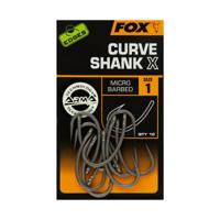 Fox Edges Curve Shank X 10st. Size 2 - thumbnail