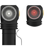 ArmyTek Wizard C2 WR Magnet Warm & Red Hoofdlamp werkt op een accu LED Met magneethouder 1100 lm 3 h 65 g