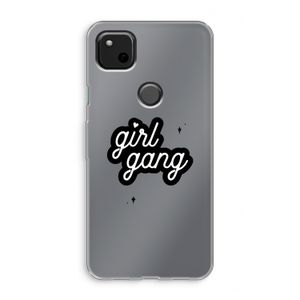 Girl Gang: Google Pixel 4a Transparant Hoesje
