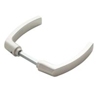Ivana 57205 Deurkruk blok nr. 10 aluminium F1 deurdikte 48-62 mm