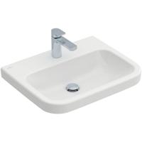 Villeroy & Boch Architectura wastafel 60x47cm met kraangat zonder overloop wit 41886101